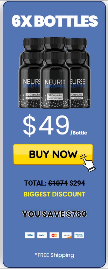 NeuroMind Pro 6 Bottle Price